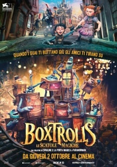 Locandina Boxtrolls - Le scatole magiche