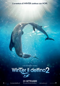 Locandina L'incredibile storia di Winter il delfino 2