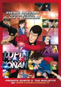 Locandina Lupin III vs. Detective Conan - Il film