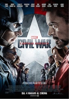Locandina Captain America: Civil War