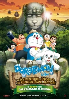 Locandina Doraemon il film - Le avventure di Nobita e dei cinque esploratori