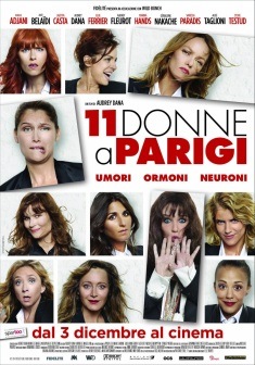Locandina 11 donne a Parigi