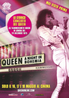 Locandina Queen: A night in Bohemia