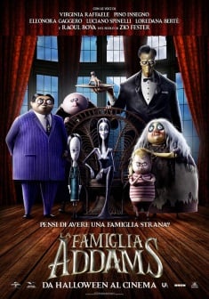 Locandina La Famiglia Addams