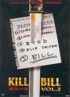 Locandina Kill Bill: volume 2