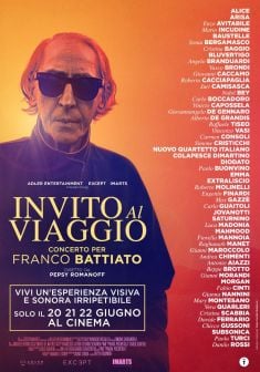 Locandina Invito al viaggio - Concerto per Franco Battiato