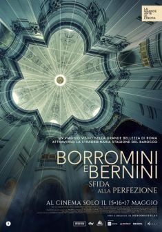 Locandina Borromini e Bernini. Sfida alla perfezione