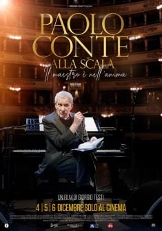 Locandina Paolo Conte alla Scala - Il Maestro è nell'anima