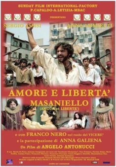 Locandina Amore e Libertà - Masaniello