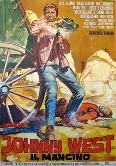 Locandina JOHNNY WEST IL MANCINO
