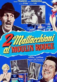 Locandina Due mattacchioni al Moulin Rouge
