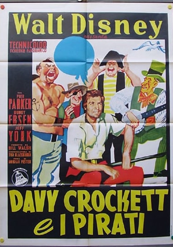 DAVY CROCKETT E I PIRATI - Film (1956)