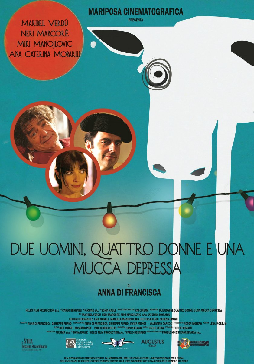 Risultati immagini per due uomini quattro donne e una mucca depressa