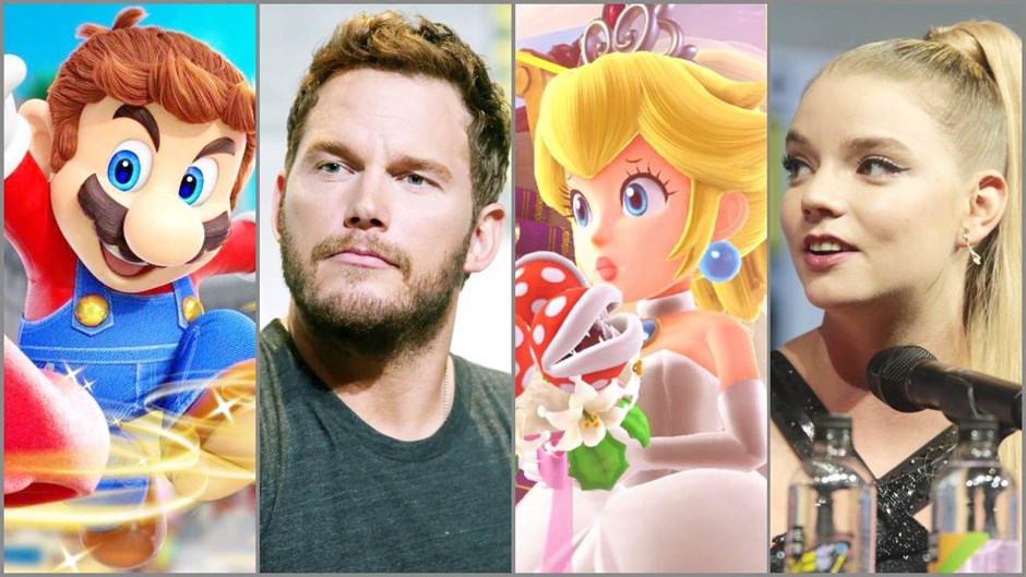 Super Mario Bros, il film animato avrà le voci originali di Chris Pratt, Anya Taylor-Joy e Jack Black