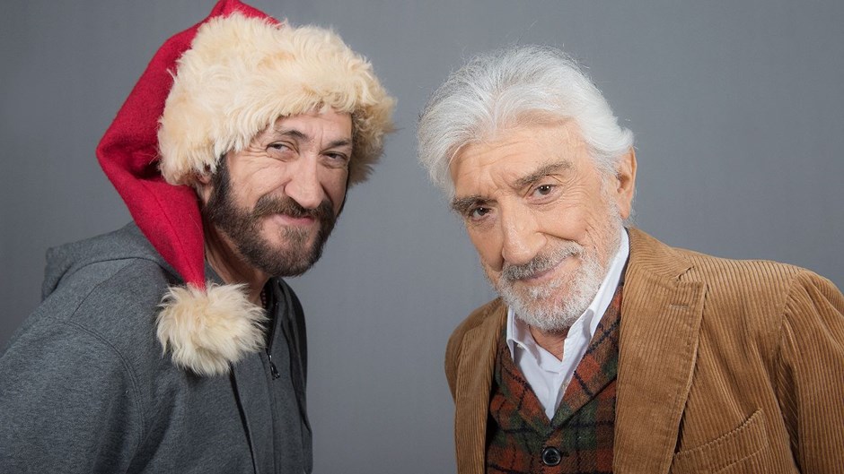 Gigi Proietti e Marco Giallini in Io sono Babbo Natale: guarda il trailer
