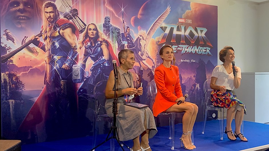Natalie Portman a Roma: l'attrice accompagna l'uscita in sala di Thor: Love and Thunder