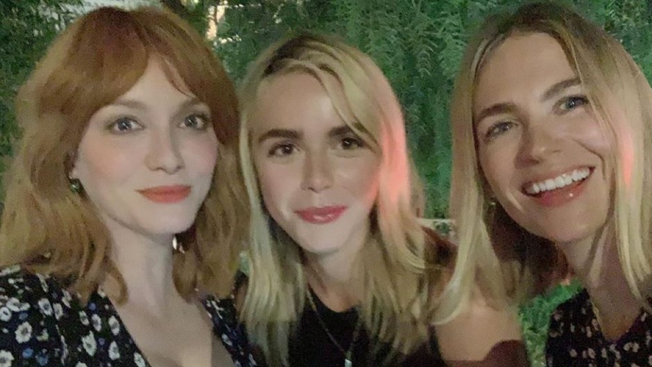Mad Men: Le ex star della serie January Jones, Christina Hendricks e Kiernan Shipka si ritrovano per una "serata tra ragazze"