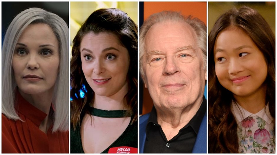 Reboot: Leslie Bibb, Rachel Bloom, Michael McKean e Krista Marie Yu nel pilota della serie Hulu