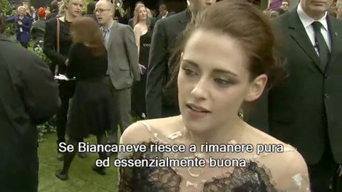 Biancaneve e il Cacciatore Contenuto extra dal DVD- intervista a Kristen Stewart