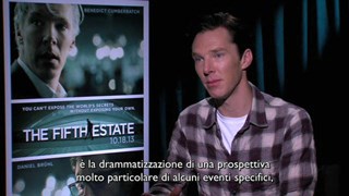 Il quinto potere La nostra intervista video a Benedict Cumberbatch