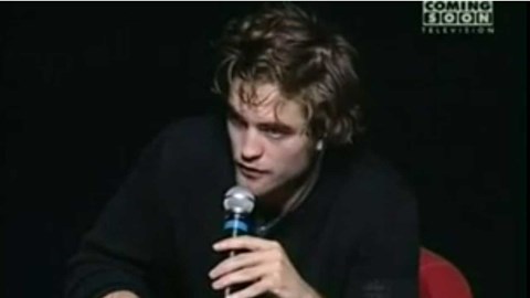 Twilight La conferenza stampa a Roma con Robert Pattinson e Kristen Stewart