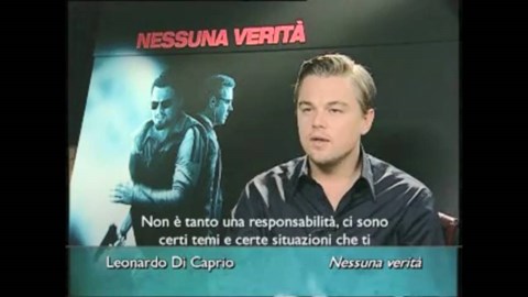 Nessuna verità Leonardo Di Caprio parla del film
