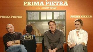 La prima pietra La nostra intervista a Rolando Ravello, Corrado Guzzanti e Lucia Mascino
