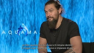 Aquaman La nostra intervista a Jason Momoa - HD