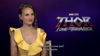 Thor: Love and Thunder La nostra intervista esclusiva a Natalie Portman - HD