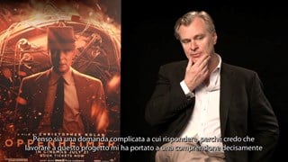 Oppenheimer La nostra video intervista al regista del Film Christopher Nolan - HD
