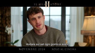 Sul Set: Paul Mescal ci racconta le sue impressioni sul Film - HD