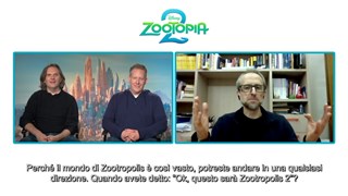Zootropolis 2: La nostra video intervista ai registi del Film Byron Howard e Jared Bush - HD